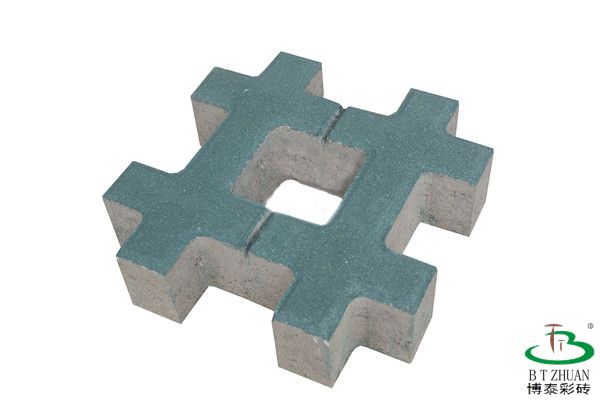 平井型植草磚（綠色）